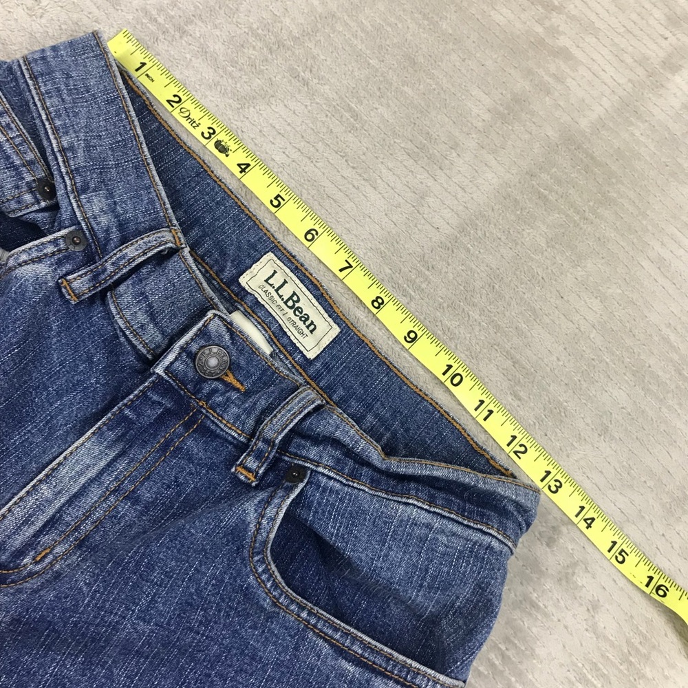 L.L. Bean Vintage Womens Capri Jeans - Classic Fit - Picture 3 of 7